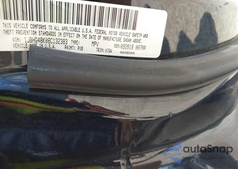 2008 Jeep Commander Sport z USA, uszkodzony, nr VIN 1J8HG48K08C132383